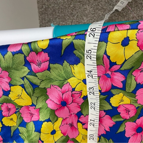 Women’s 2 Piece Contessa Di Roma Nightgown & Wrap Robe Flowered - Picture 11 of 12